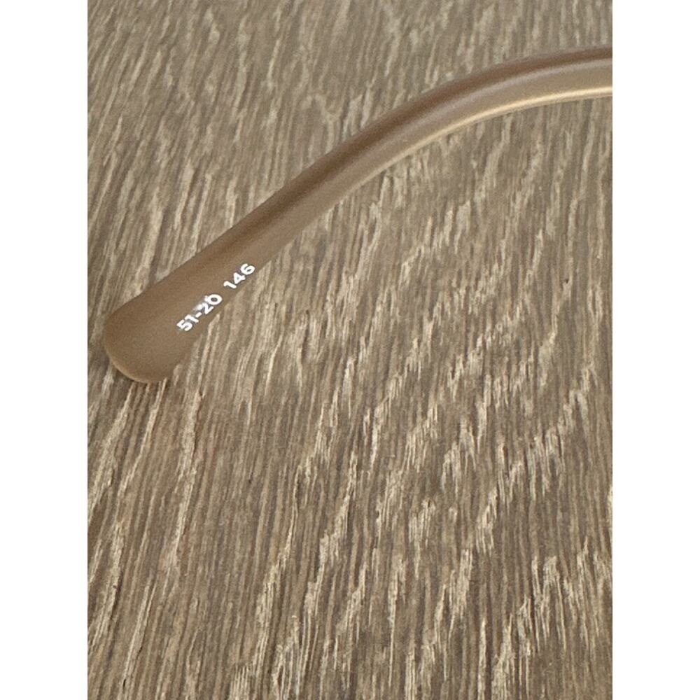 Le Specs Bandwagon Sunglasses Matte Stone Copper Mirror Round Unisex NWOT 51mm - Picture 6 of 8